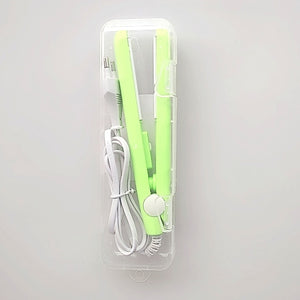 New Mini Hair Straightener Curling hair clipper Hair Crimper Curling Iron curly hair iron Hair Straightener Brush  Flat Iron